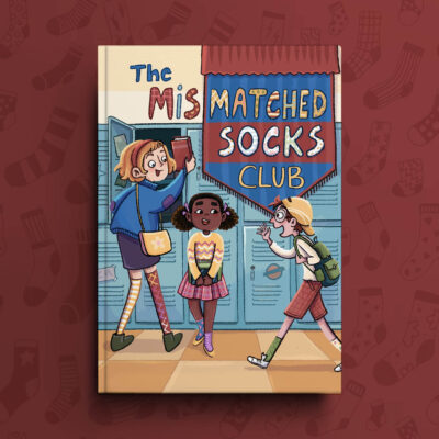 neha rawat_the mismathced socks club_mock book cover